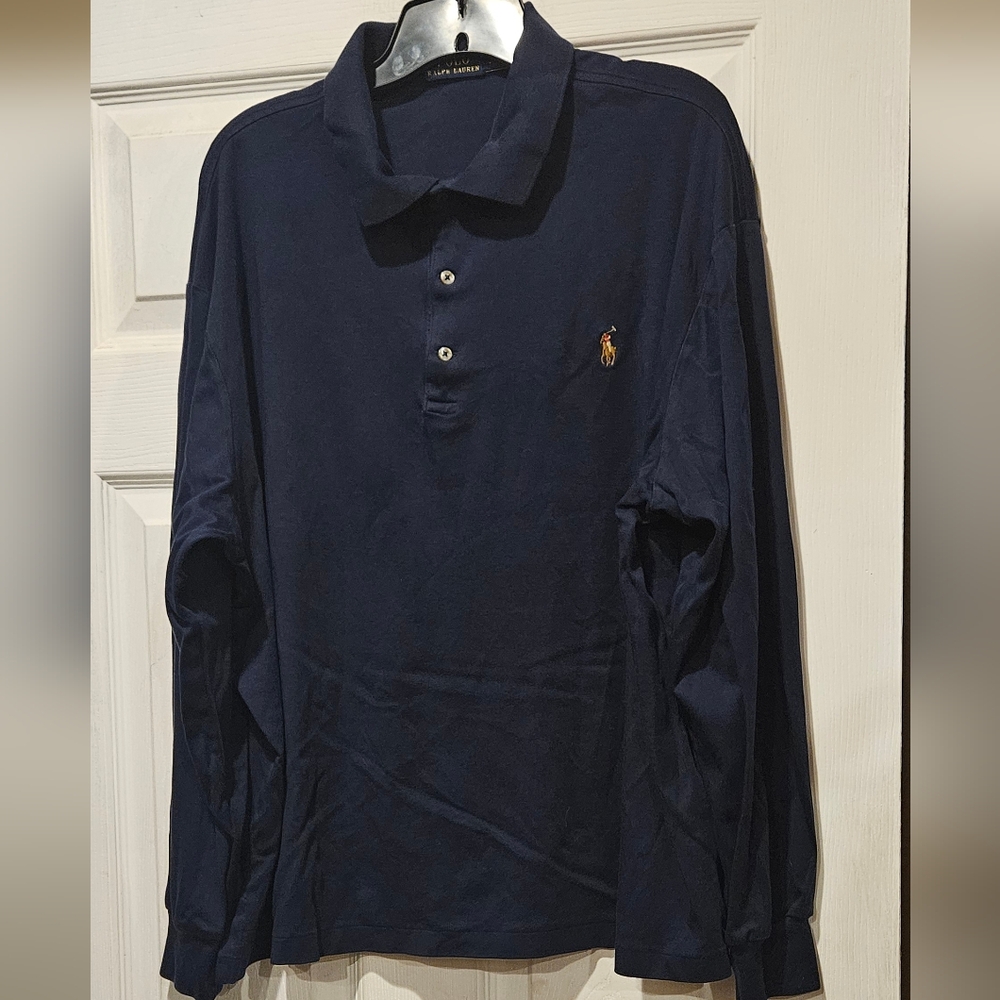 POLO RALPH LAUREN LONG SLEEVE POLO SHIRT